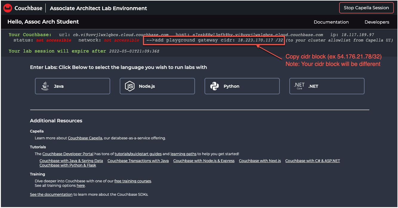 Manage allowed IPs